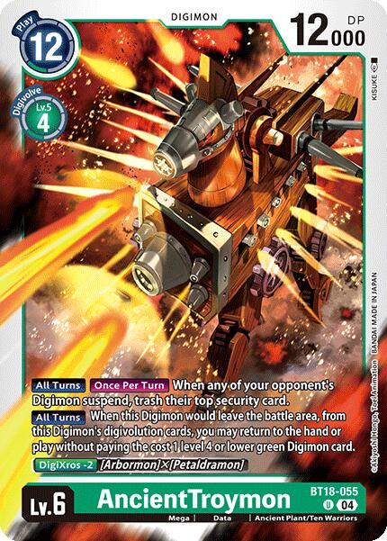 AncientTroymon [BT18-055-U] [Release Special Booster 2.0] Normal