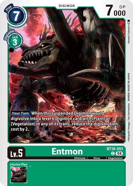 Entmon [BT18-051-C] [Release Special Booster 2.0] Normal