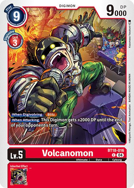 Volcanomon [BT18-016-C] [Release Special Booster 2.0] Normal