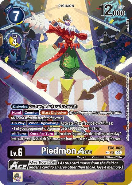 Piedmon ACE (Textured) [EX8-062-SR] [Chain of Liberation] Foil