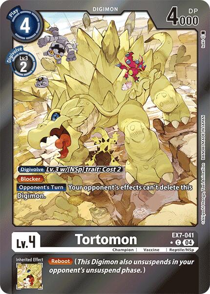 Tortomon (Foil) [EX7-041-C] [Digimon LIBERATOR] Foil