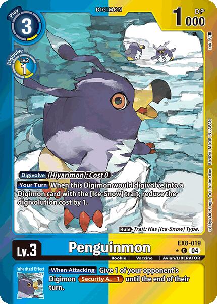 Penguinmon (Limited Foil) [EX8-019-C] [Chain of Liberation] Foil