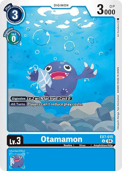 Otamamon [EX7-015-U] [Digimon LIBERATOR] Normal