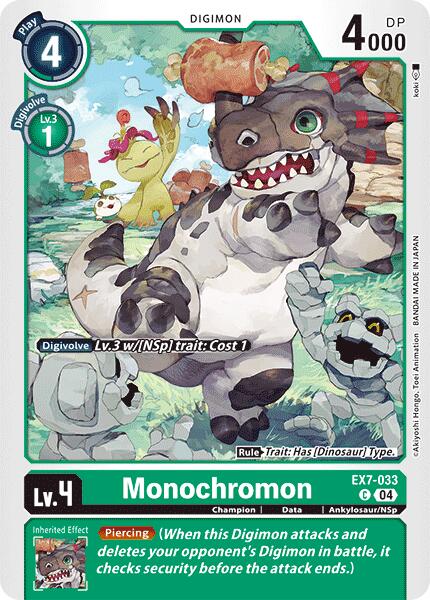 Monochromon [EX7-033-C] [Digimon LIBERATOR] Normal