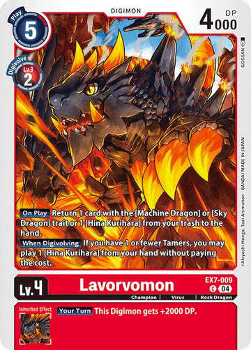 Lavorvomon [EX7-009 C] [Digimon LIBERATOR]