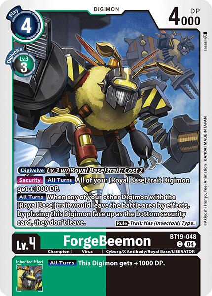 ForgeBeemon [BT19-048-C] [Release Special Booster 2.0] Normal