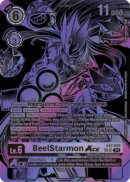 BeelStarmon ACE (Textured) [EX7-059-SR] [Digimon LIBERATOR] Foil