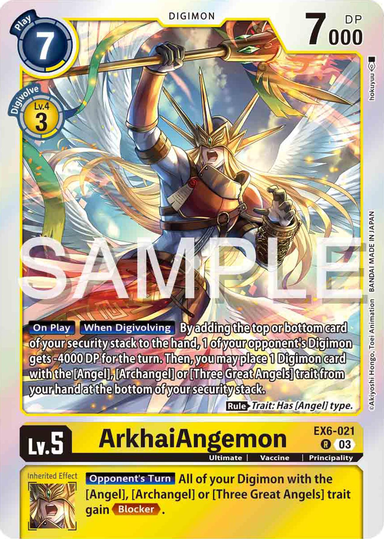 ArkhaiAngemon [EX6-021-R] [Infernal Ascension] Foil