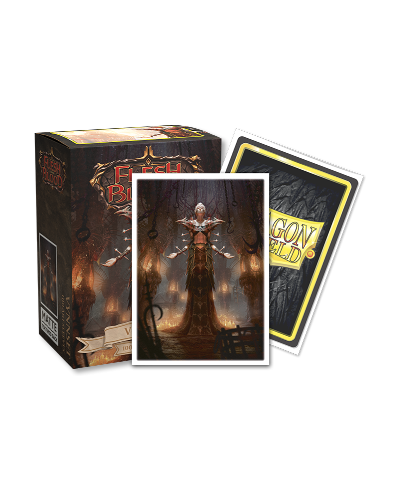 100ct Matte Art Dragon Shield Sleeves - Vynnset