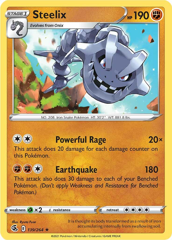 Steelix (139/264) [Sword & Shield: Fusion Strike] - Duel Kingdom