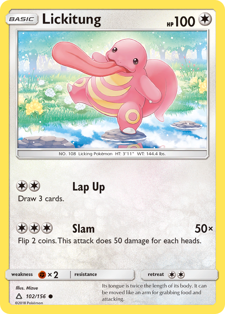 Lickitung (102/156) [Sun & Moon: Ultra Prism] - Duel Kingdom