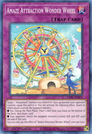 Amaze Attraction Wonder Wheel [LIOV-EN072] Common - Duel Kingdom