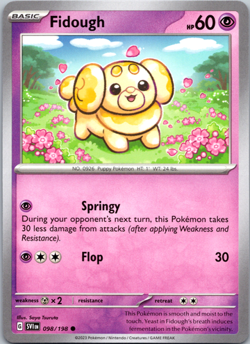 Fidough - 098/198 [98] - (SV01 Scarlet & Violet Base Set)