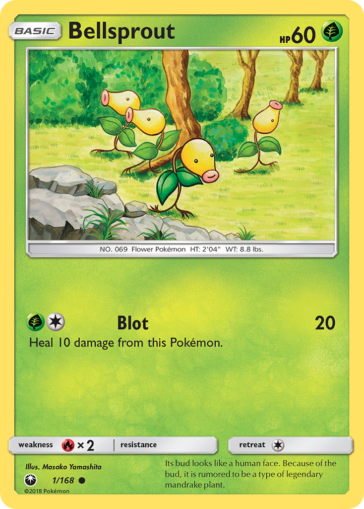 Bellsprout (1/168) [Sun & Moon: Celestial Storm] - Duel Kingdom