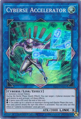 Cyberse Accelerator [IGAS-ENSE1] Super Rare - Duel Kingdom