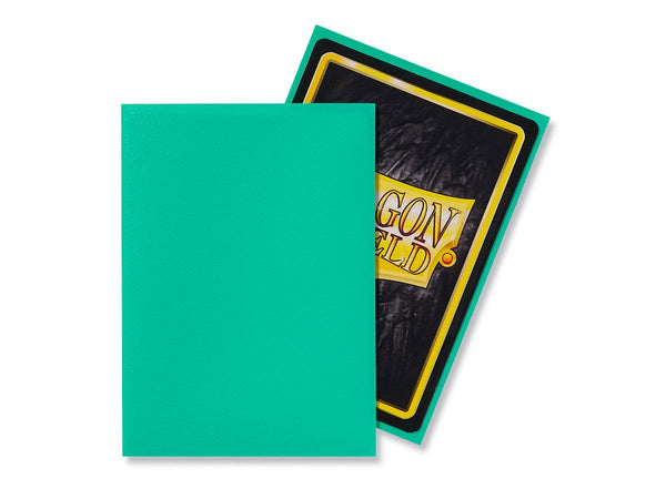 100ct Mint Dragon Shield Matte Sleeves - Duel Kingdom