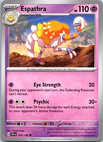 Espathra [103] - (SV01 Scarlet & Violet Base Set)