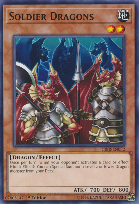 Soldier Dragons [CIBR-EN032] Common - Duel Kingdom