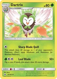 Dartrix (10) [SM Base Set] - Duel Kingdom