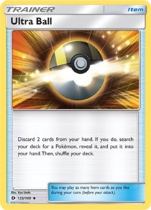 Ultra Ball (135) [SM Base Set] - Duel Kingdom