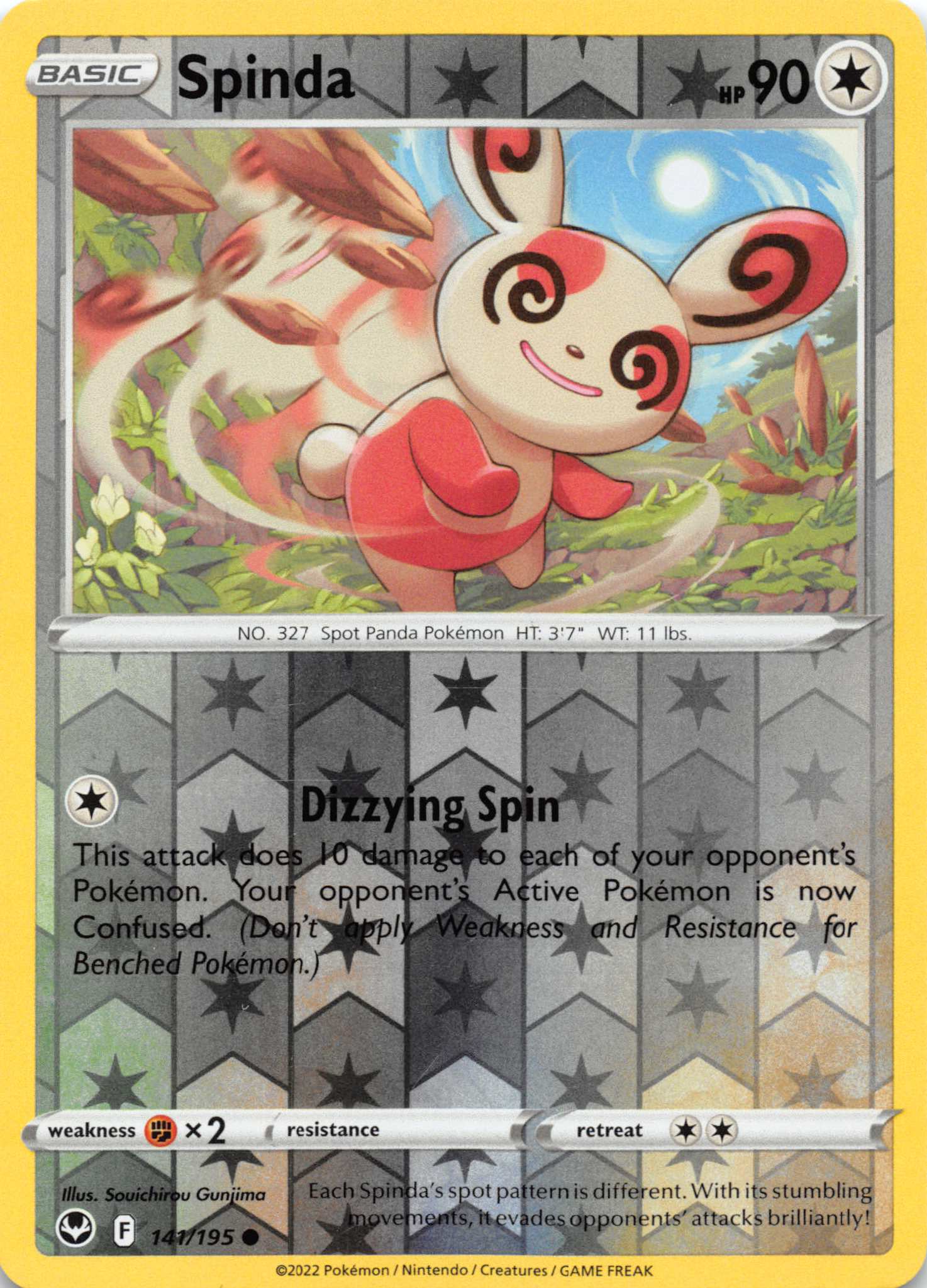 Spinda (141/195) [Sword & Shield: Silver Tempest]