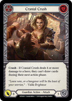 Cranial Crush [WTR045-S] Alpha Print Normal - Duel Kingdom