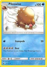 Piloswine (20) [SM - Crimson Invasion] - Duel Kingdom