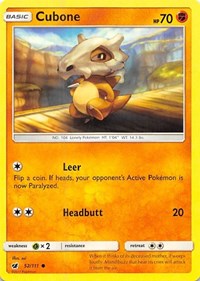 Cubone (52) [SM - Crimson Invasion] - Duel Kingdom