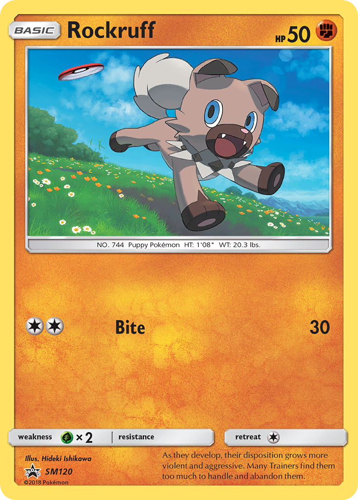 Rockruff (SM120) [Sun & Moon: Black Star Promos] - Duel Kingdom