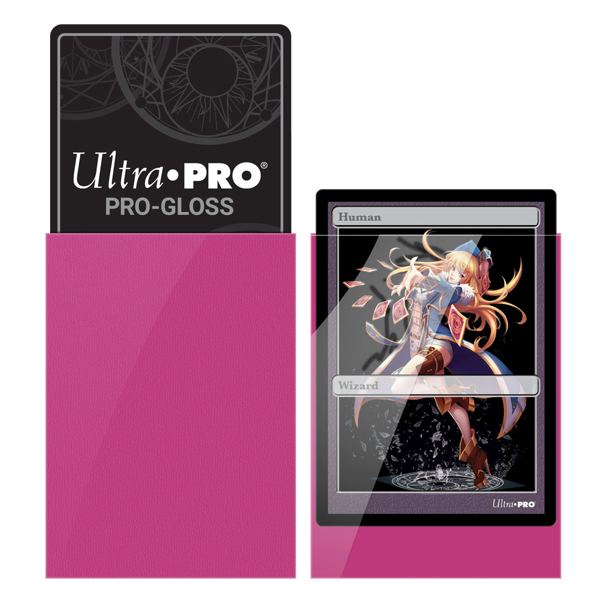 60ct Pro-Gloss Bright Pink Small Deck Protectors