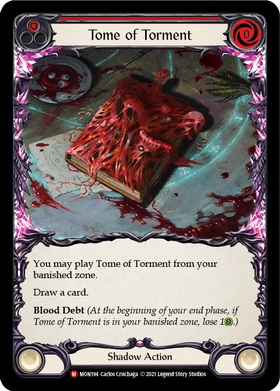 Tome of Torment [MON194] 1st Edition Normal - Duel Kingdom