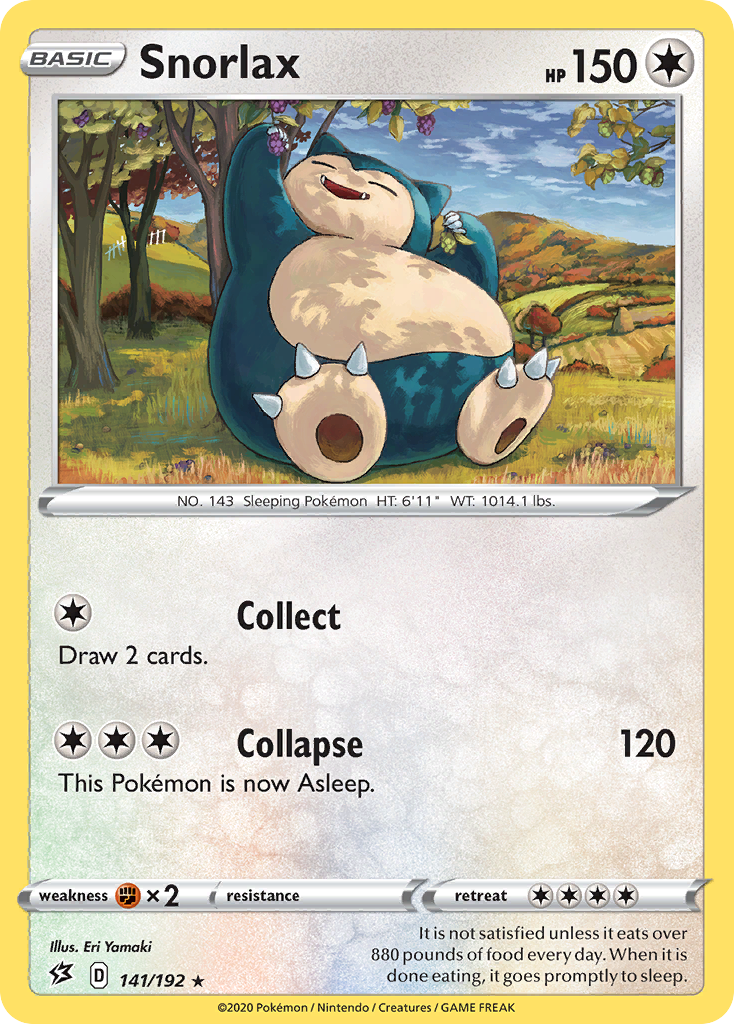 Snorlax (141/192) [Sword & Shield: Rebel Clash] - Duel Kingdom