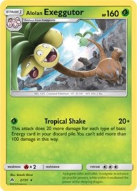 Alolan Exeggutor (2) [SM - Forbidden Light] - Duel Kingdom