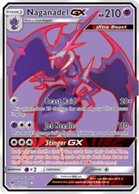 Naganadel GX (Full Art) (121) [SM - Forbidden Light] - Duel Kingdom