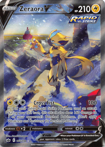 Zeraora V (166/198) [Sword & Shield: Chilling Reign]