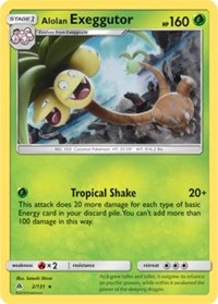 Alolan Exeggutor - 2/131 (SM Forbidden Light) (2) [Deck Exclusives] - Duel Kingdom