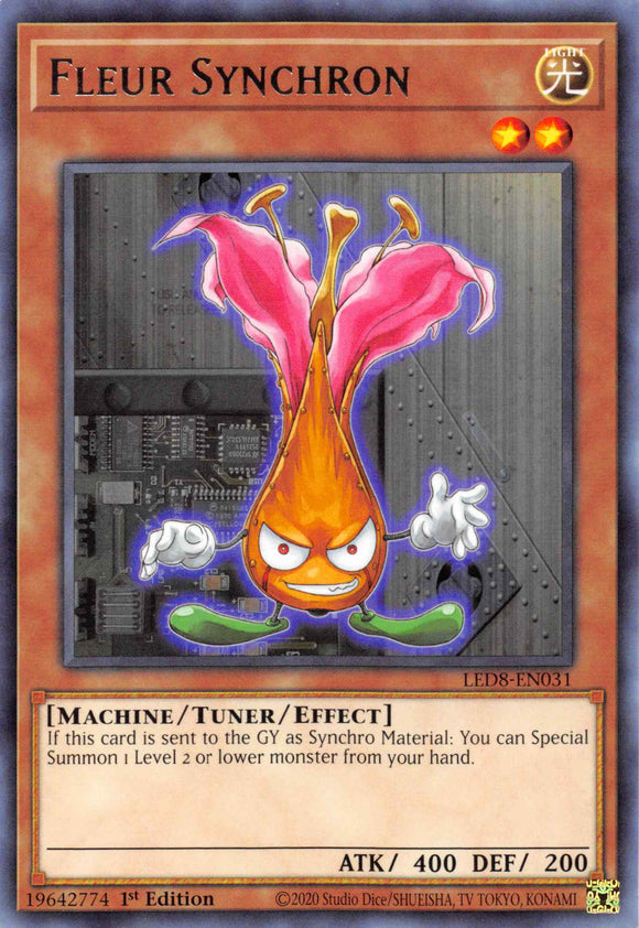 Fleur Synchron [LED8-EN031] Rare - Duel Kingdom