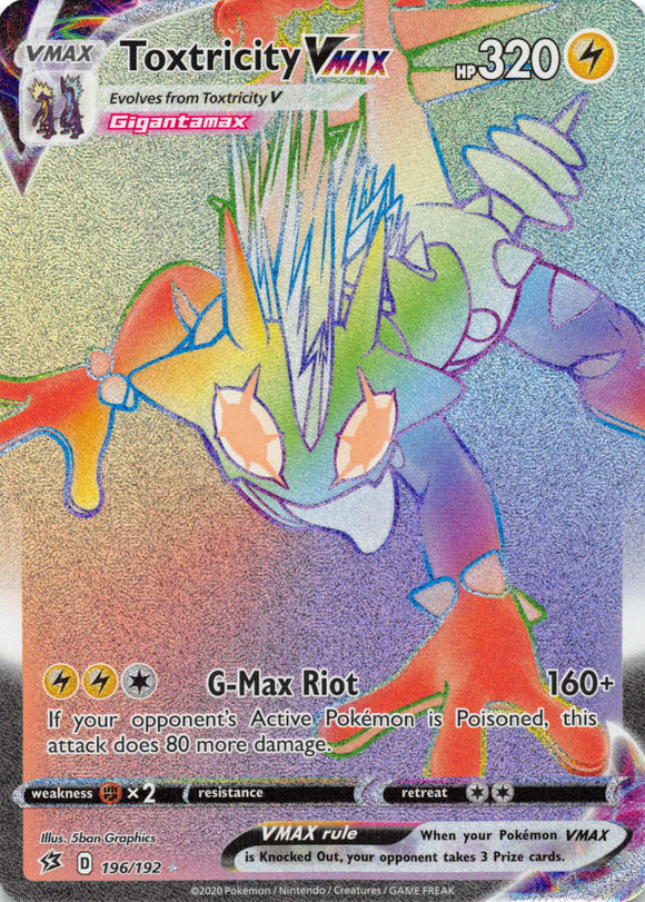Toxtricity VMAX (196/192) [Sword & Shield: Rebel Clash]