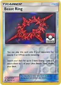 Beast Ring (102/131) (League Promo) [Sun & Moon: Forbidden Light] - Duel Kingdom