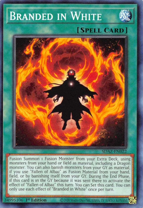 Branded in White [SDAZ-EN022] Common - Duel Kingdom