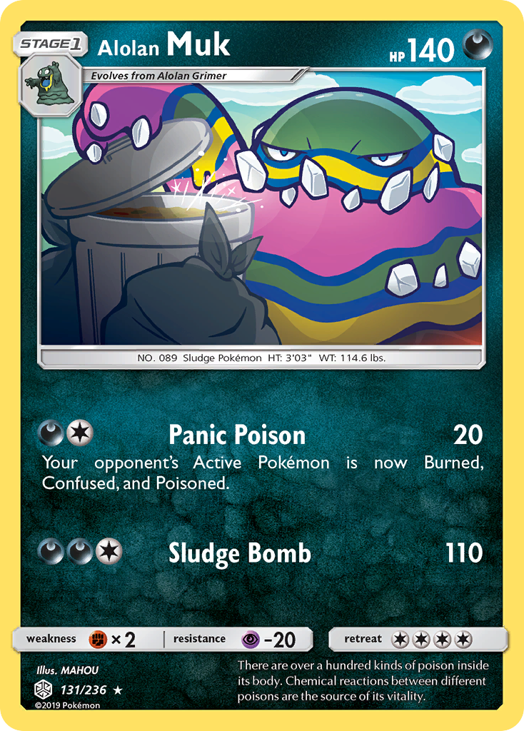 Alolan Muk (131/236) [Sun & Moon: Cosmic Eclipse] - Duel Kingdom