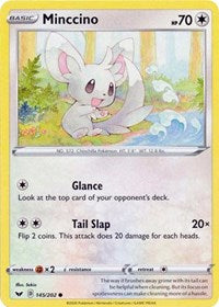 Minccino (145) (145/202) [SWSH01: Sword & Shield Base Set] - Duel Kingdom