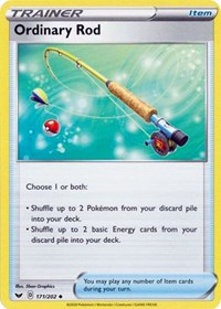 Ordinary Rod (171/202) [SWSH01: Sword & Shield Base Set] - Duel Kingdom