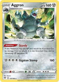 Aggron (123/189) [SWSH03: Darkness Ablaze] - Duel Kingdom