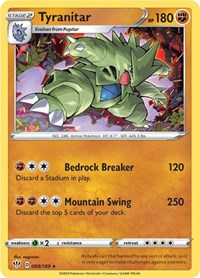 Tyranitar (88/189) [SWSH03: Darkness Ablaze] - Duel Kingdom