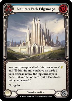 Nature's Path Pilgrimage (Blue) [WTR149-C] Alpha Print Normal - Duel Kingdom