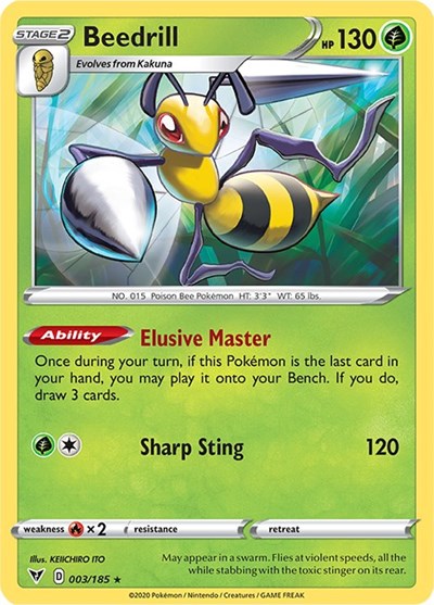 Beedrill  [003/185] [SWSH04: Vivid Voltage] - Duel Kingdom