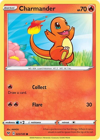 Charmander  [023/185] [SWSH04: Vivid Voltage] - Duel Kingdom