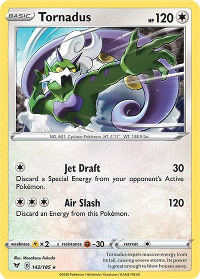 Tornadus  [142/185] [SWSH04: Vivid Voltage] - Duel Kingdom