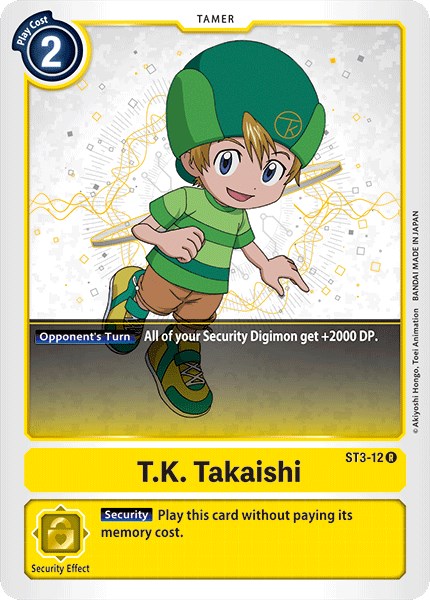 T.K. Takaishi [ST3-12-R] [Starter Deck 03: Heaven's Yellow] Normal